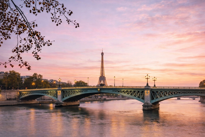 Pont Mirabeau à Paris, berceau des Éditions Eiréné